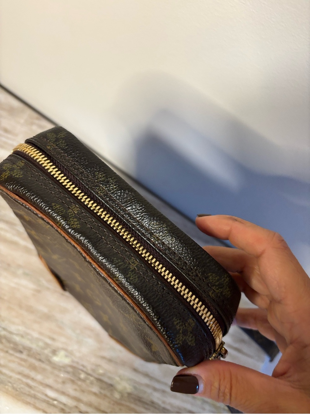 Louis Vuitton Vintage Monogram Danube PM Crossbody Bag France Mini Reporter - Picture 9 of 14